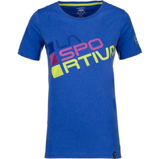 Square in Blue S Logo - Buy La Sportiva Women's Square T Shirt Cobalt Blue S Online