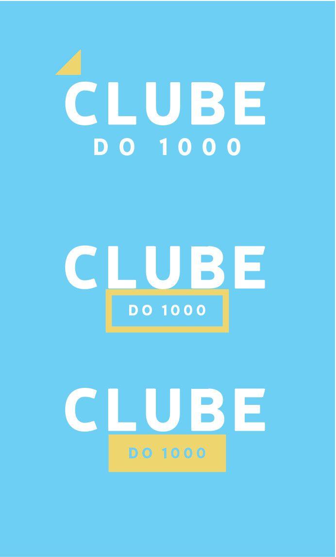 D 3 New Facebook Logo - Entry #3 by HansLehr for Logo for Clube do 1000 (a facebook page for ...
