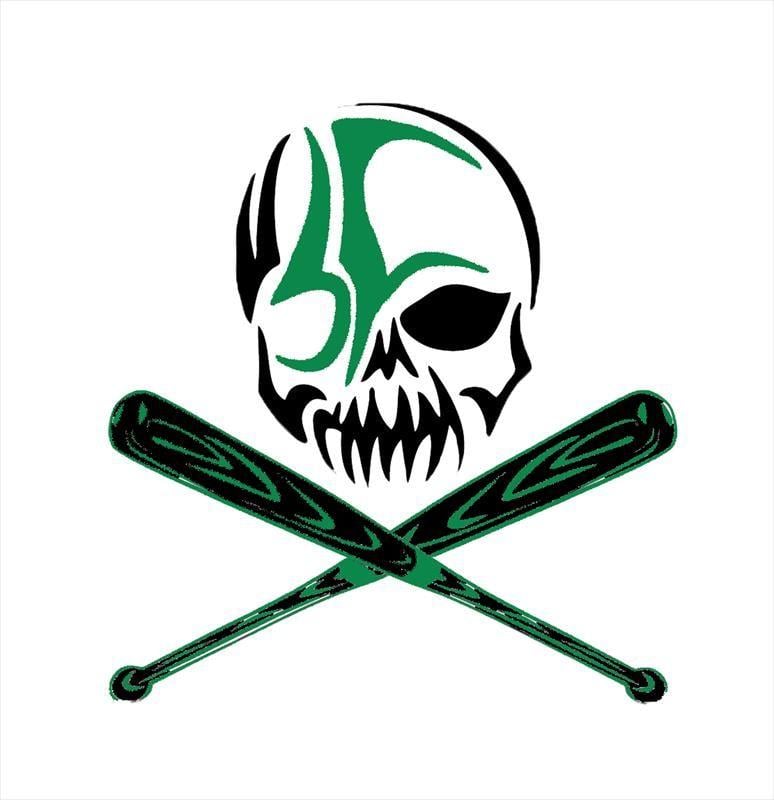 Softball Skull Logo - IMLeagues. Men (University Of Montevallo Softball)