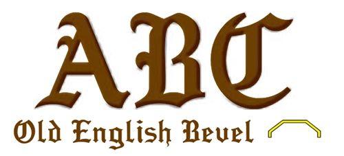 Old English Letters Logo - Old English Bevel - Standard Formed Plastic Sign Letters