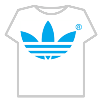 Roblox Blue Logo - Light Blue Adidas Logo - Roblox