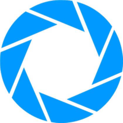 Roblox Blue Logo - Aperture Science Logo Blue - Roblox