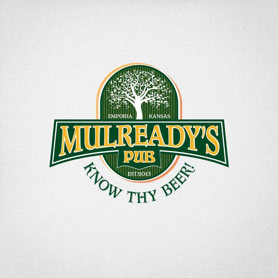 Pub Logo - Mulready's Pub Logo. IM Design Group