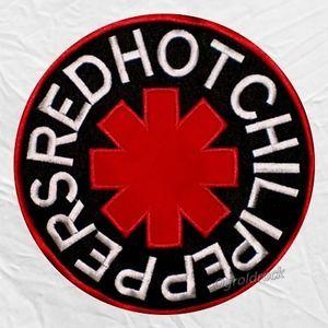 Red Hot Chili Peppers Logo - Details about Red Hot Chili Peppers Embroidered Big Patch RHCP Logo Kiedis  Flea Back Rock Band
