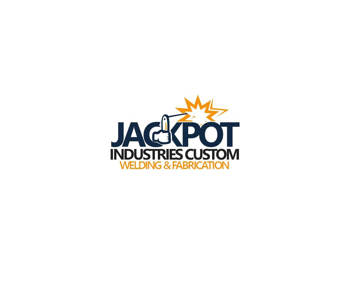 Custom Welding Logo - Welding Logo Design for Jackpot Industries Custome Welding