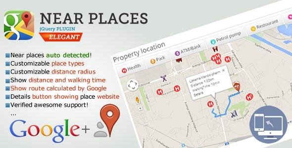 Google Places Nearby Logo - Nearby Places Plugins, Code & Scripts from CodeCanyon