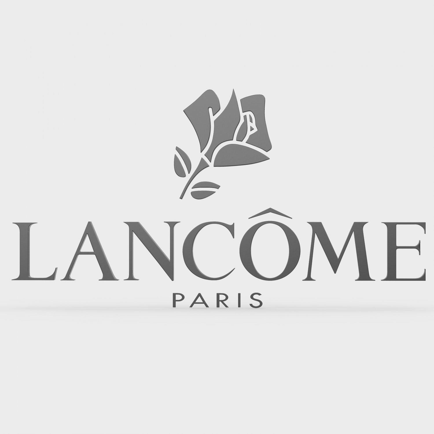 Lancome Logo - Lancome logo 3D Model in Other 3DExport