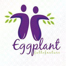 Eggplant and Grey Logo - Eggplant Partners logo | My Designs | Logo design, Design, Logos