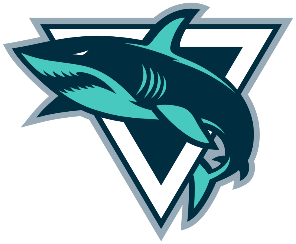 Sharks Sports Logo - Pin by William Thomas on logos+cool | Shark logo, Logo design, Logo ...