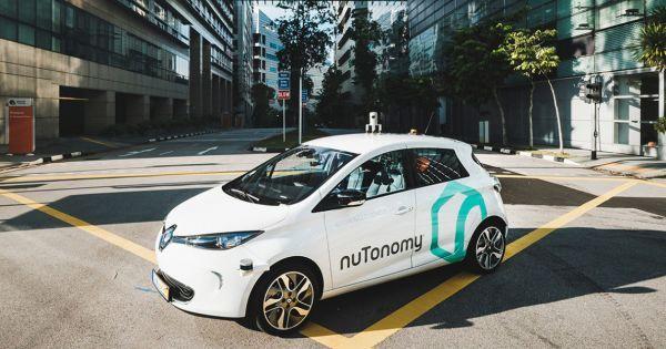 Nutonomy Logo - The World's First Autonomous Taxis Just Started Driving in Singapore