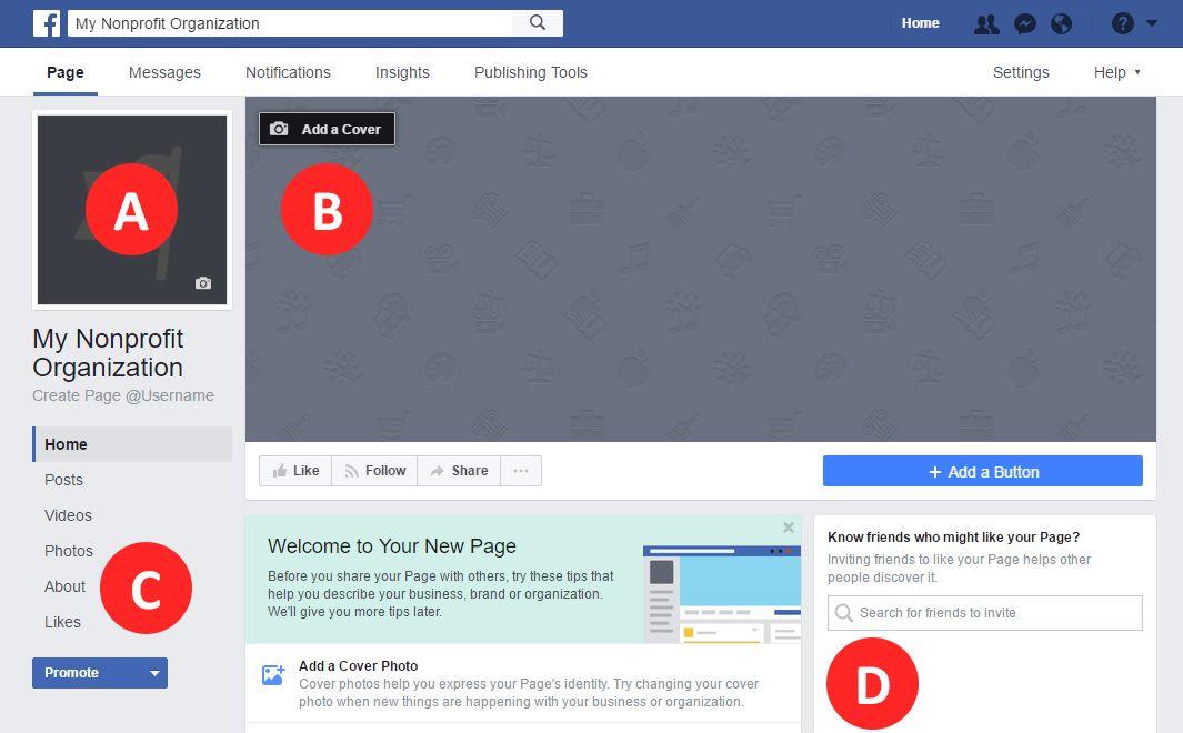 D 3 New Facebook Logo - How to Create a Nonprofit Facebook Page and Get Followers | Wild ...