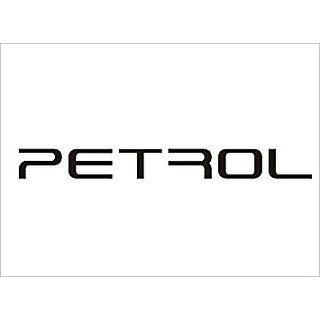 Petrol Logo - Buy Trendy Petrol Logo Vinyl Sticker / Decal For Car Fuel Lid Black