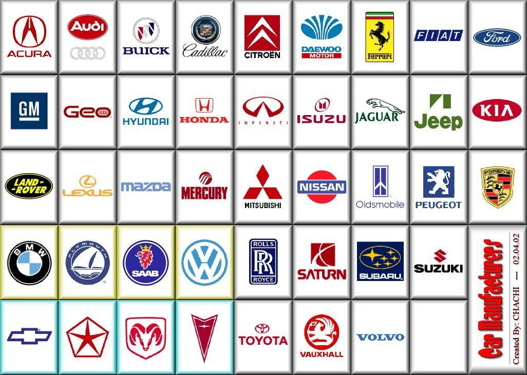American Automotive Logo - American Car Logos (id: 102335). Buzzerg.com. Kids stuff