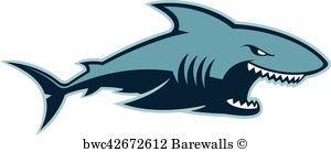 Cool Shark Logo - 274 Cool cartoon shark Posters and Art Prints | Barewalls