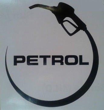 Petrol Logo - Fusion Petrol Fuel Cap Lid PVC Vinyl Sticker: Amazon.in: Car & Motorbike