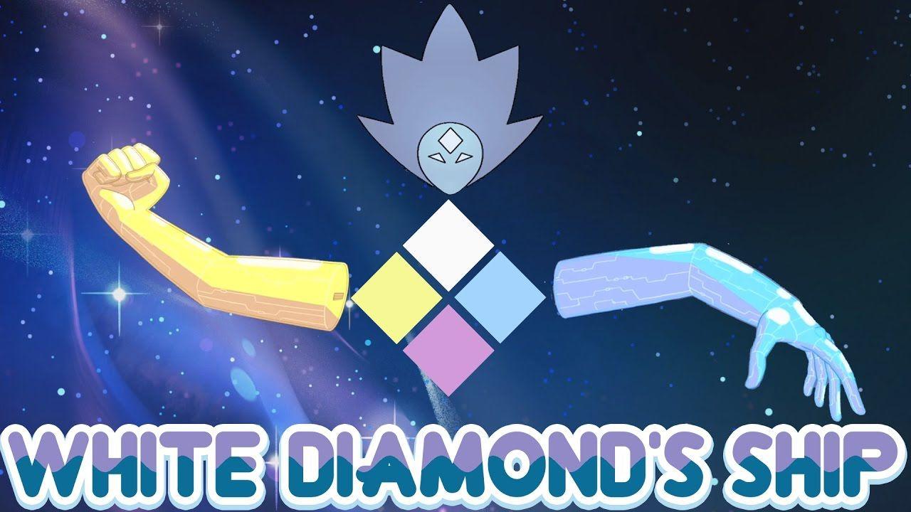 Blue and White Diamond Logo - Steven Universe Theory: White Diamond's Ship Will Be A Head - YouTube