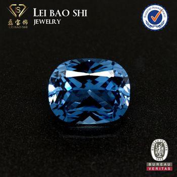 Blue Octagon Shaped Logo - Synthetic Diamond Cushion/octagon Shape 107# Blue Spinel - Buy Blue ...