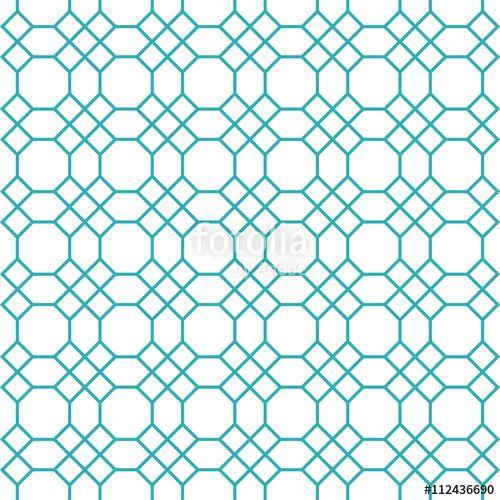 Blue Octagon Shaped Logo - Octagons pattern vector. Octagons seamless pattern. Blue octagon ...