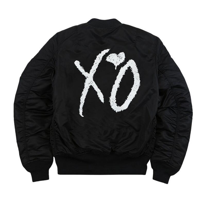 Xo Logo - XO HAND LOGO BOMBER JACKET. T H E W E E K N D S H O P