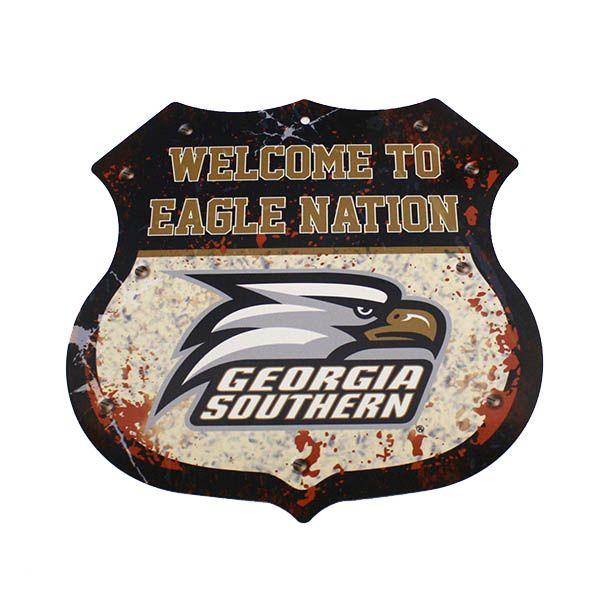 Eagle Nation Logo - SIGN WELCOME TO EGLNATN | University Store