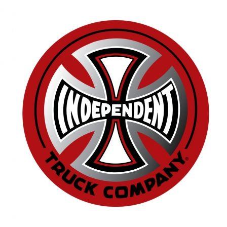 Independent Trucks Logo - Independent Trucks: Truck Co Sticker 3 in x 3 in PK/25