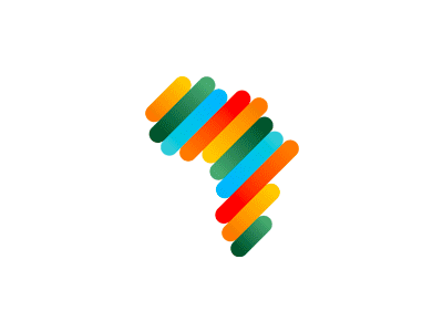 Africa Logo - Colorful Africa, logo design symbol by Alex Tass, logo designer ...