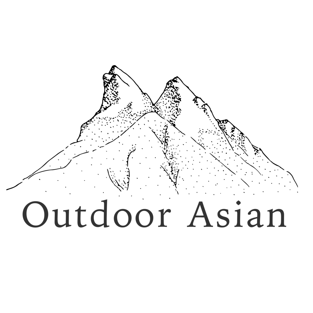 Asian Black and White Logo - Diversify Outdoors