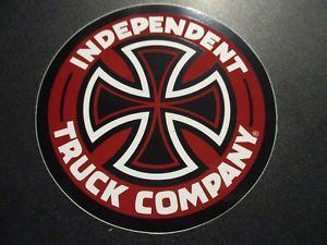 Independent Trucks Logo - INDEPENDENT TRUCKS RedBlak Circle Skateboard Logo Skate 5