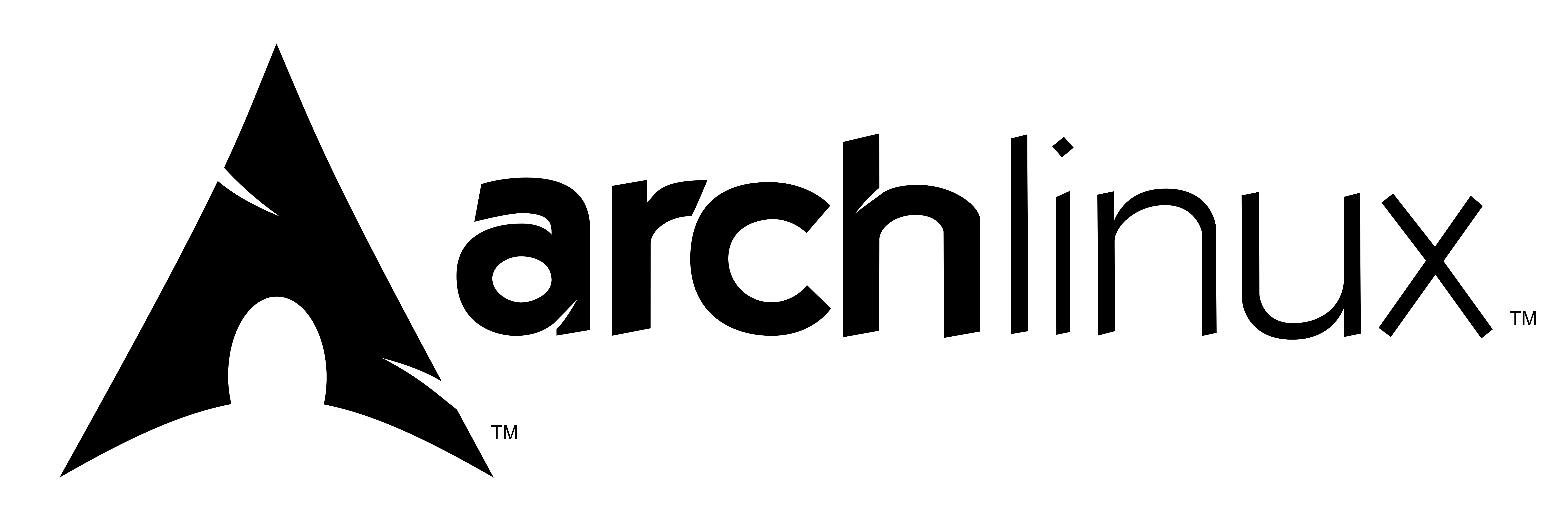 Google Black Logo - Arch Linux - Artwork