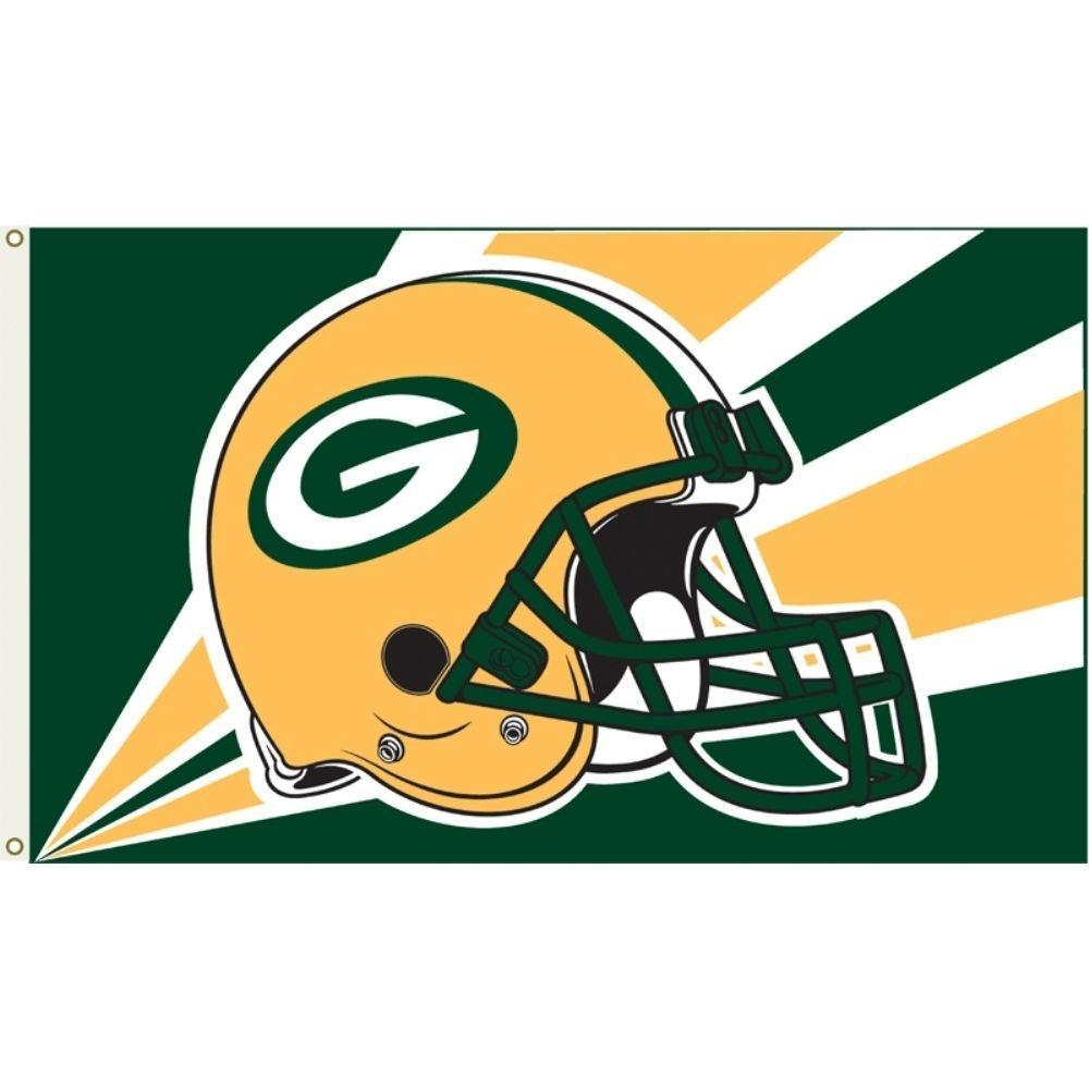 NFL Packers Logo - Annin Flagmakers 3 ft. x 5 ft. Polyester Green Bay Packers Flag-1358 ...