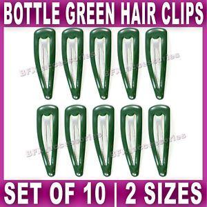 Tic Tac Logo - 10x BOTTLE GREEN HAIR CLIPS bendies sleepy sleepies snaps tic tac ...