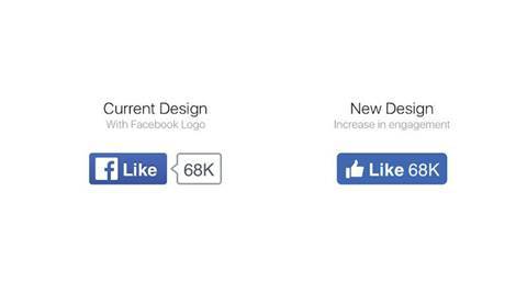 Small Facebook Like Logo - Facebook redesigns like button with thumbs up icon. Technology News