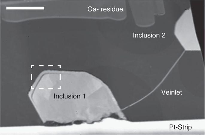 Attached 3 Red Diamonds Logo - Redox-freezing and nucleation of diamond via magnetite formation in ...