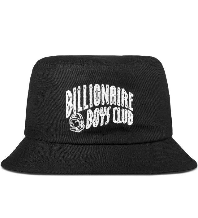 Black Arch Logo - Billionaire Boys Club - Black Arch Logo Bucket Hat | HBX