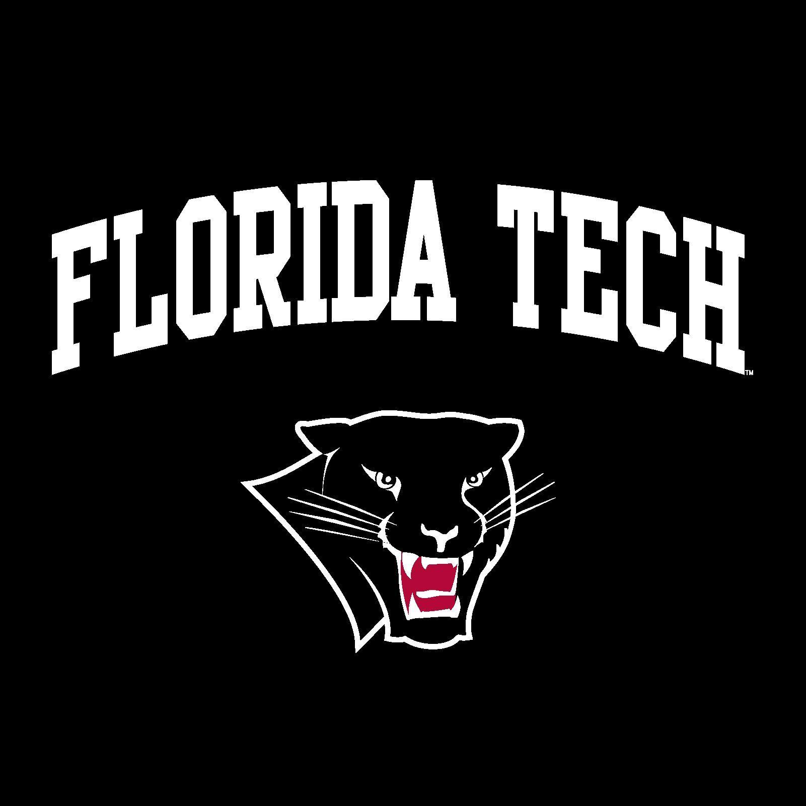 Black Arch Logo - Florida Tech Arch Logo T Shirt - Black - Underground Printing