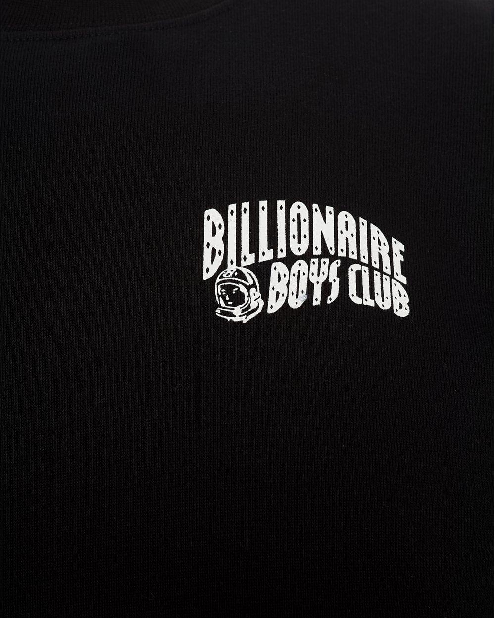 Black Arch Logo - Billionaire Boys Club Mens Arch Logo Sweatshirt, Basic Black Sweat