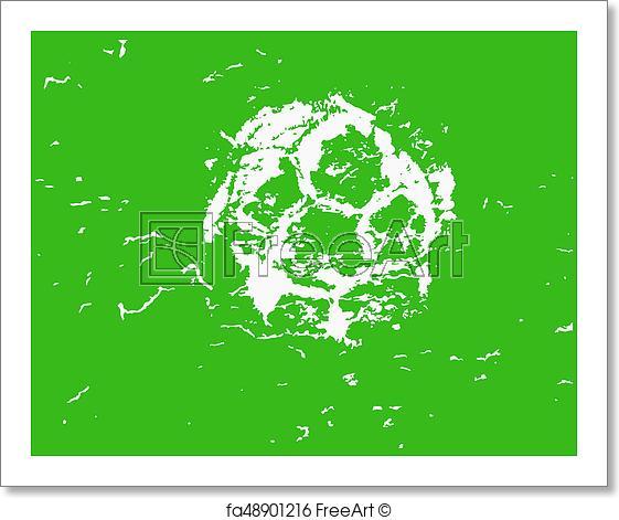 Abstract Soccer Logo - Free art print of Logo of soccer. Abstract logo of soccer. FreeArt