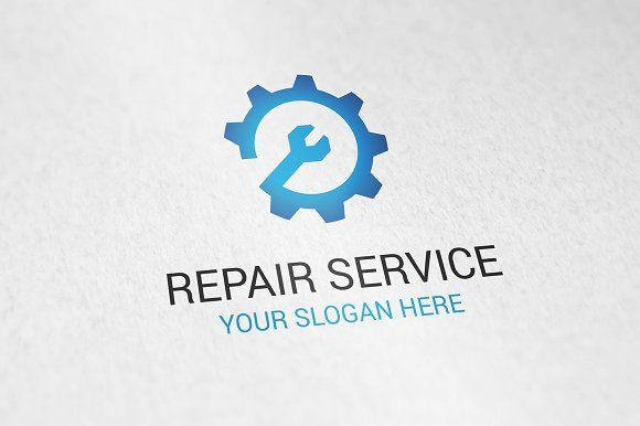 Service Logo - Repair Logo Logo Templates Creative Market
