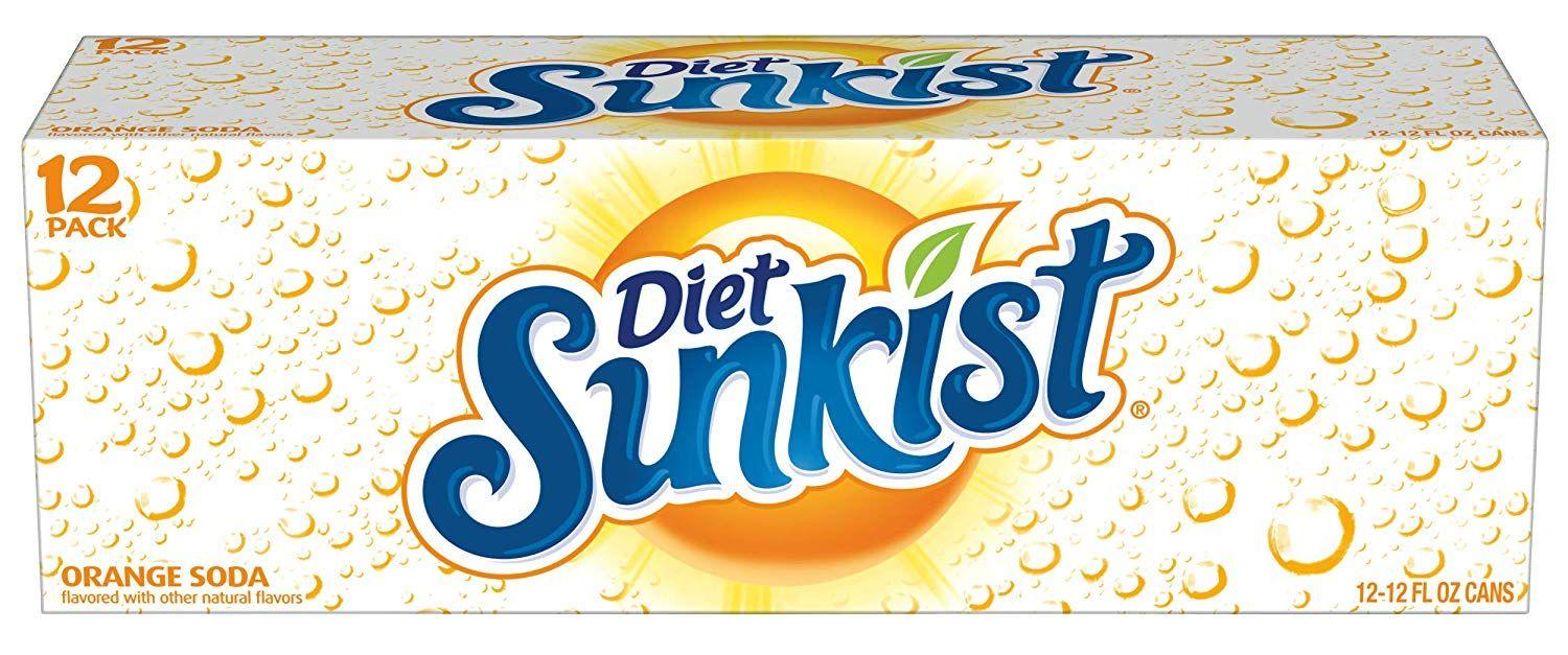 Diet Sunkist Orange Logo - Amazon.com : Diet Sunkist Orange Soda, 12 fl oz cans, 12 count