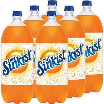 Diet Sunkist Orange Logo - Order Diet Sunkist Orange Soda, Plastic Bottles | Fast Delivery