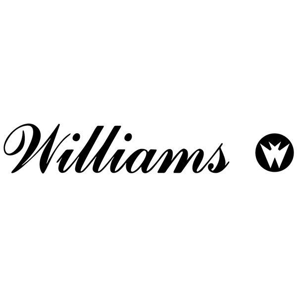 Car Entertainment Logo - Sticker Williams Entertainment Logo | MuralDecal.com