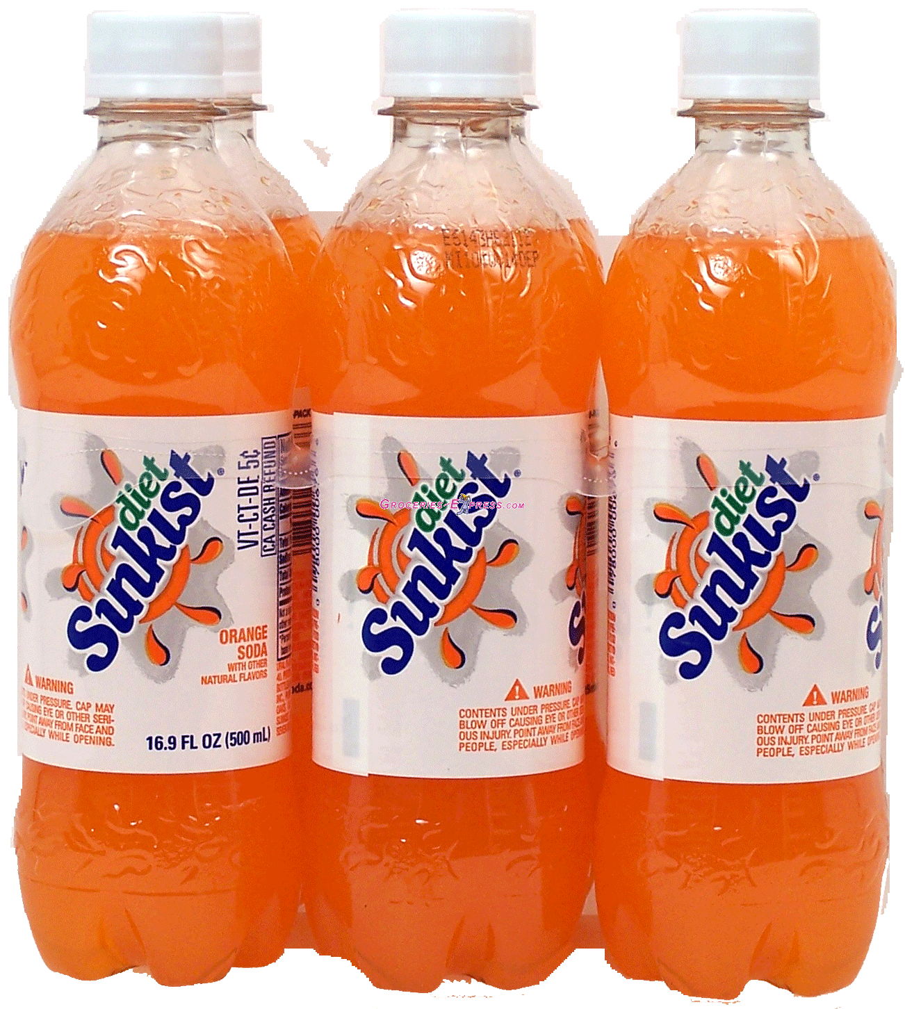 Diet Sunkist Orange Logo - Groceries Express.com Product Infomation For Sunkist Diet Orange