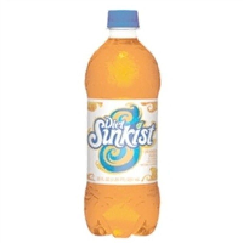 Diet Sunkist Orange Logo - Diet Sunkist Orange - 20oz | Snackoree