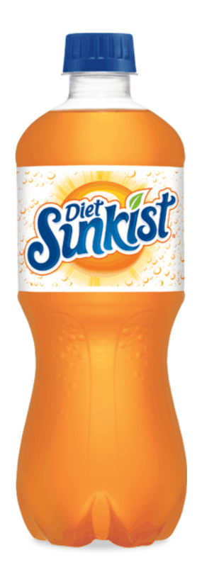 Diet Sunkist Orange Logo - Soda. Sunkist Orange Diet. Bill's Distributing