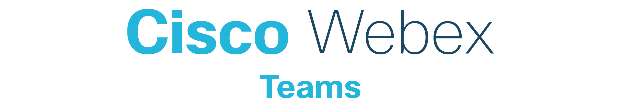 WebEx Team's Logo - Home