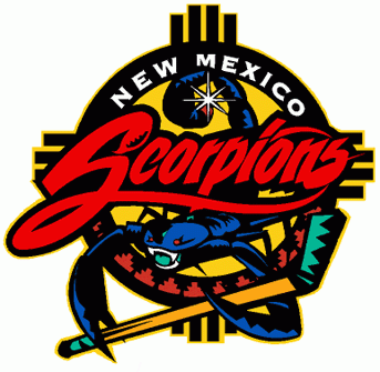 Scorpion Sports Logo - New Mexico Scorpions Primary Logo - Western Pro Hockey League (WPHL ...