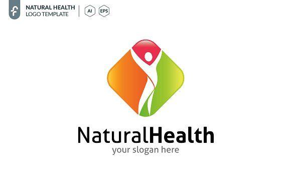 Health Logo - Natural Health Logo Logo Templates Creative Market