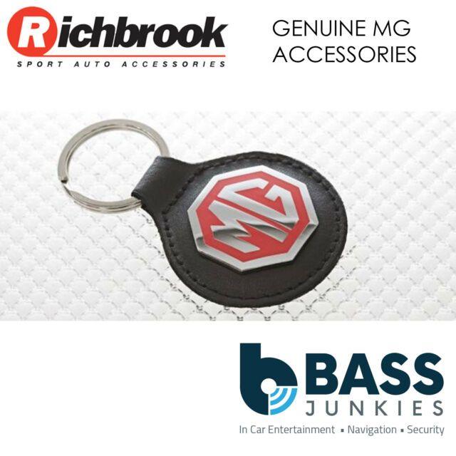 Car Entertainment Logo - Richbrook Officially Licensed MG Logo Car/motorsport Leather Key ...