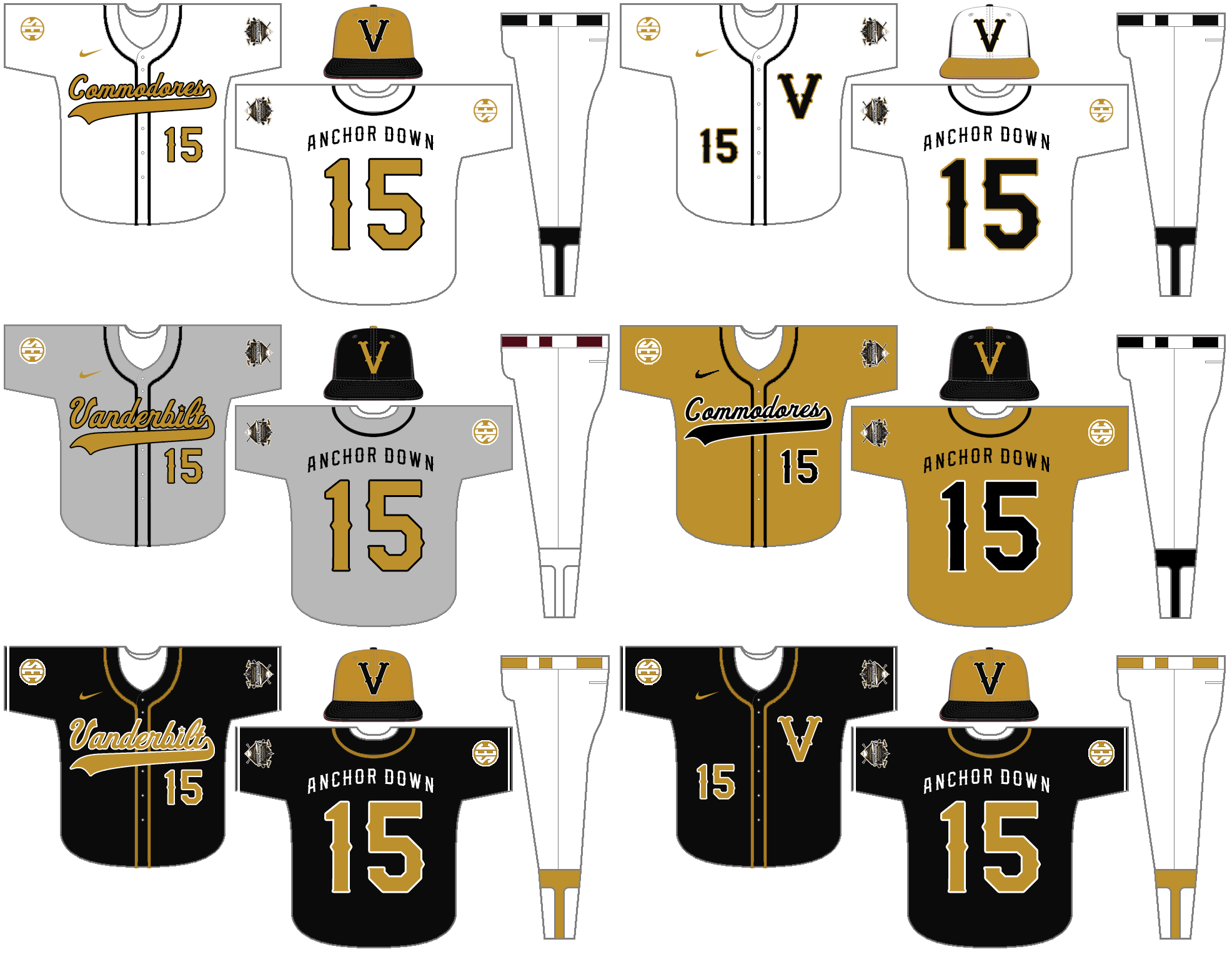Black and Gold Sports Logo - SEC Baseball- 2015 Edition - Page 2 - Concepts - Chris Creamer's ...