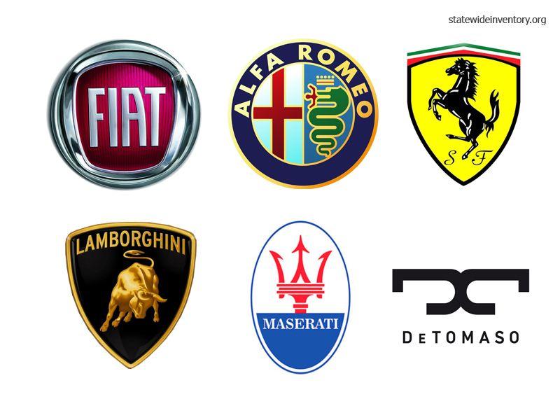 Italian Car Maker Logo - Italian Car Brands, Companies and Manufacturers — Statewide Auto Sales
